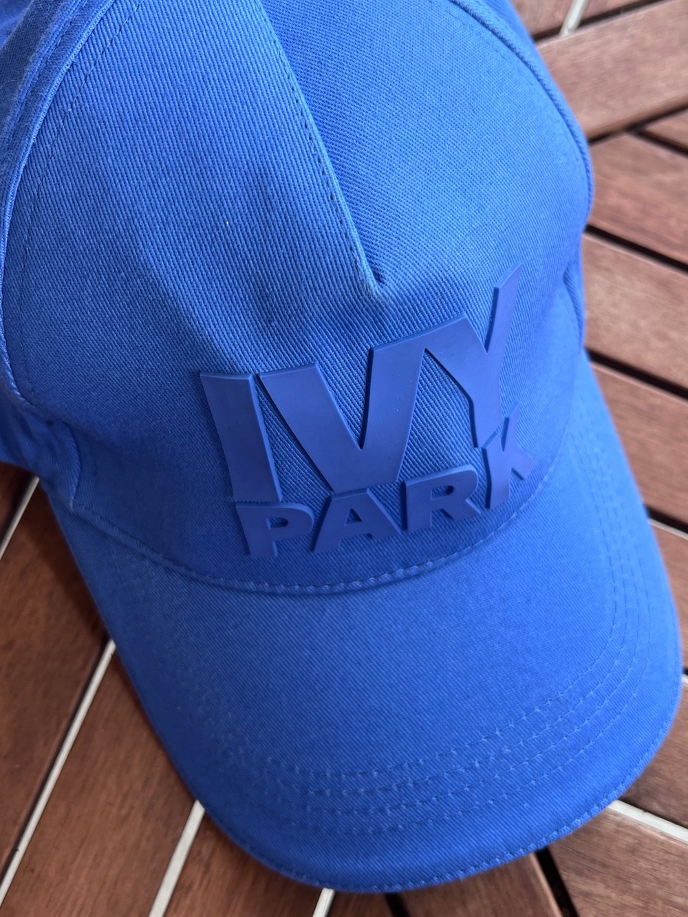 Ivy Park Blue Adjustable Baseball Cap Unisex Hat